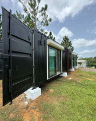 Casa Modulare T1 28.3 mq Container 40 Piedi High Cube di Lusso