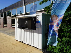 Chiosco Bar Container Modulare 8.4 mq Bianco