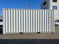 Contenitore Deposito 20 Piedi High Cube con Serranda Industriale Avvolgibile