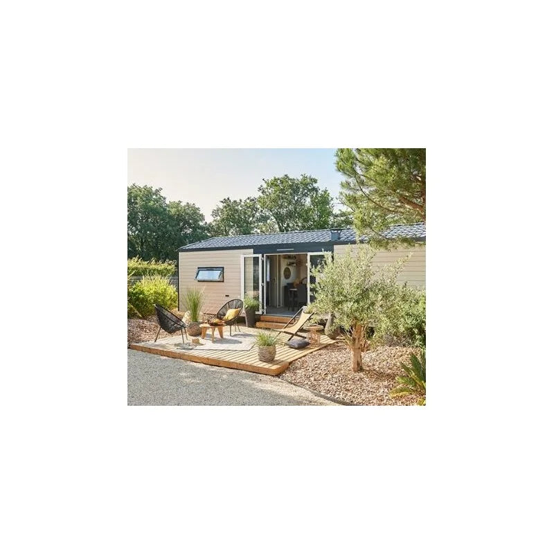 Modulo Abitativo Prefabbricato T1 33mq con Terrazzo Design Moderno