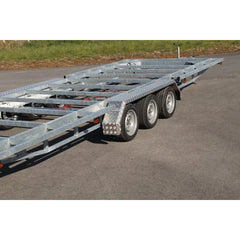 Pianale Rimorchio Robusto per Tiny House Triplo Asse 7,20 x 2,44 m