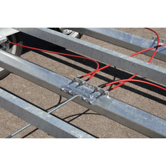 Rimorchio per Tiny House 5,40m x 2,44m - Timone Smontabile (3500 kg) - Premium