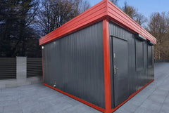 Ufficio Container Modulare Doppio 29.4mq con Servizi Integrati