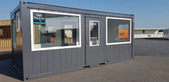 Ufficio Modulare Vetrato 14mq 20 Piedi Certificato Premium