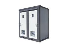 Unità Sanitaria Portatile Bastone con 2 Cabine Private – 2.12 mq