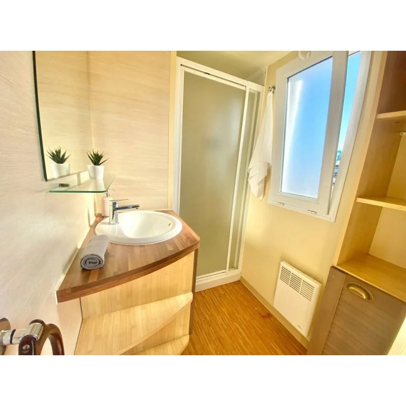 Abitazione Mobile Moderna T2 con Terrazzo Integrato - 29 mq