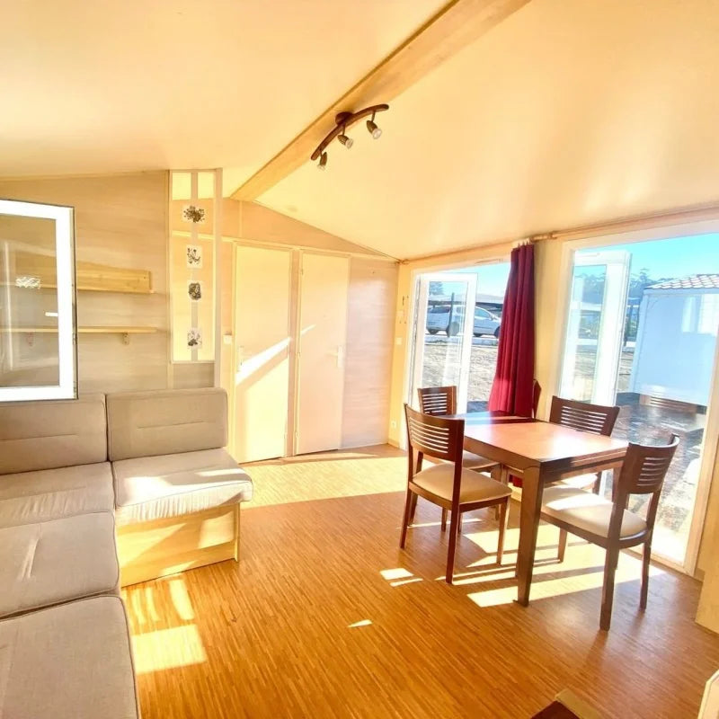 Abitazione Mobile Moderna T2 con Terrazzo Integrato - 29 mq