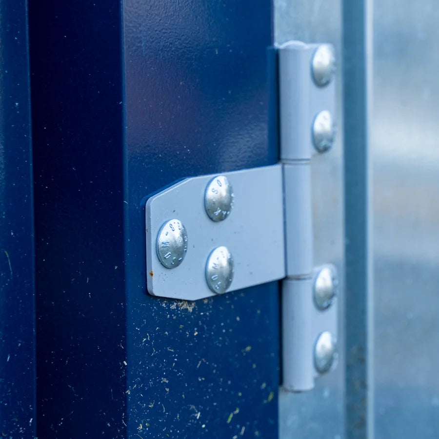 Box Contenitore Modulare Smontabile Bicolore 2x2m con Pavimento Rialzato