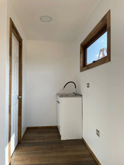 Cabina Modulare di Design 18mq con Finiture Premium Nero Opaco