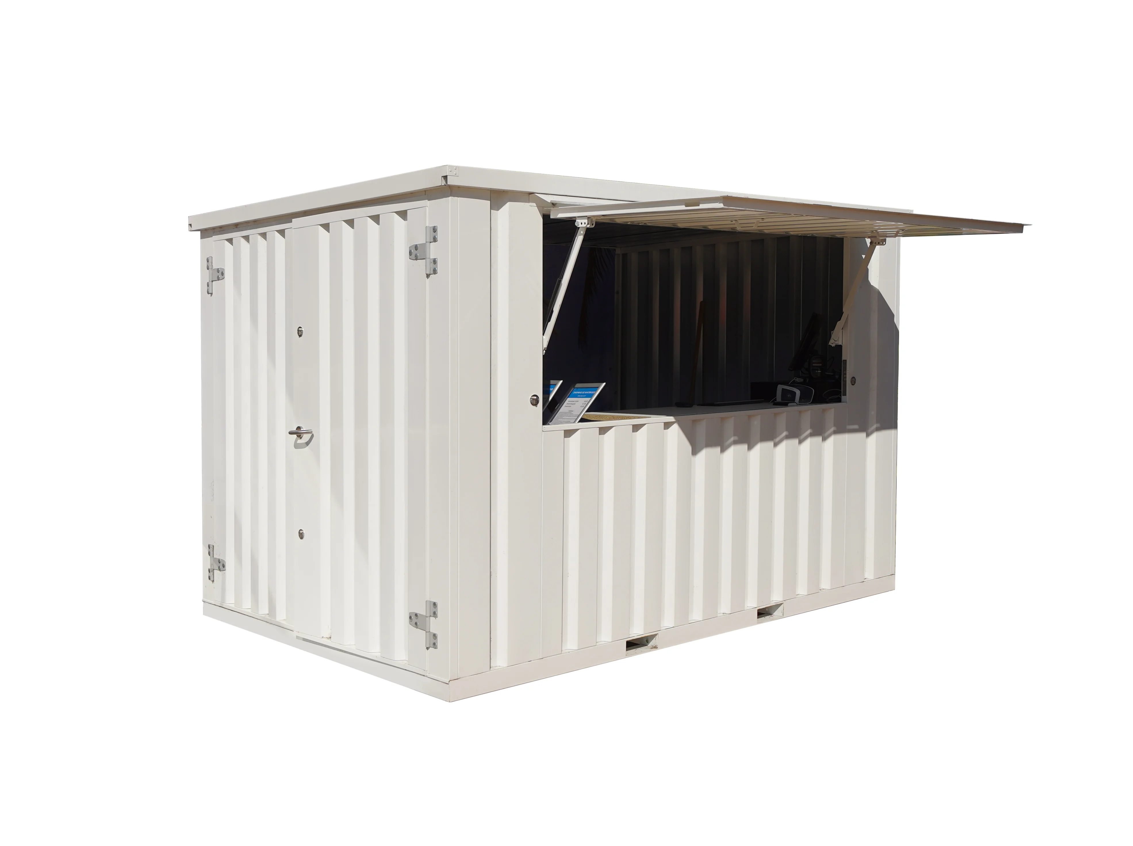 Chiosco Bar Container Modulare 8.4 mq Bianco