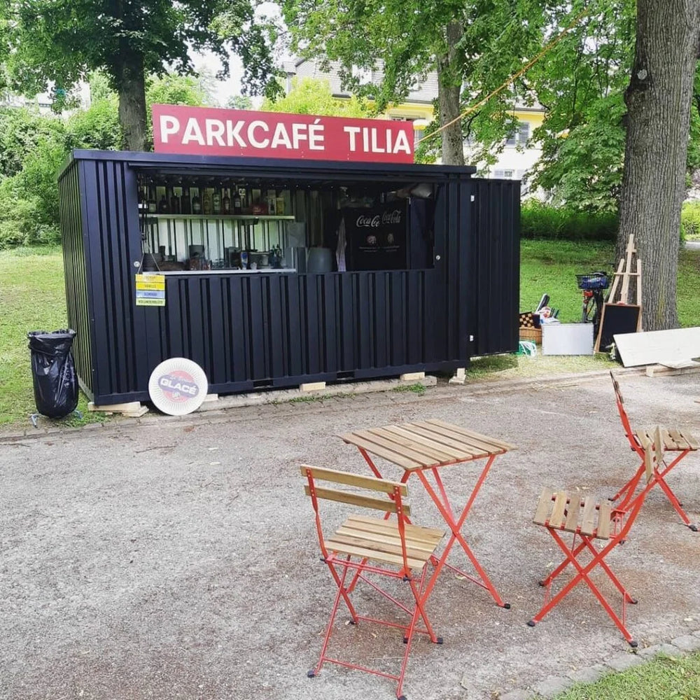 Chiosco Bar Modulare 8mq con Bancone Ribaltabile