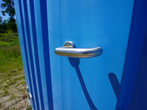 Chiosco Bar Modulare Pieghevole 7.84 mq Blu Genziana