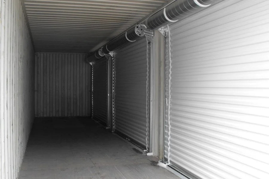 Container Magazzino 40 Piedi High Cube con Triplo Accesso Laterale
