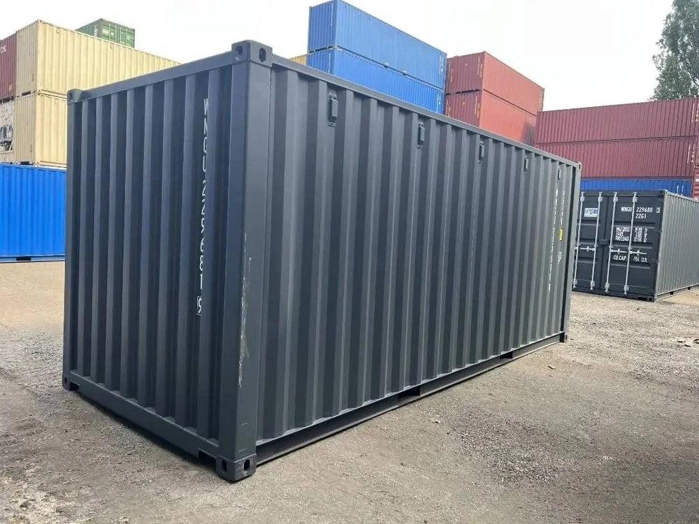 Container Marittimo 20 Piedi Premium Grigio Antracite Nuovo
