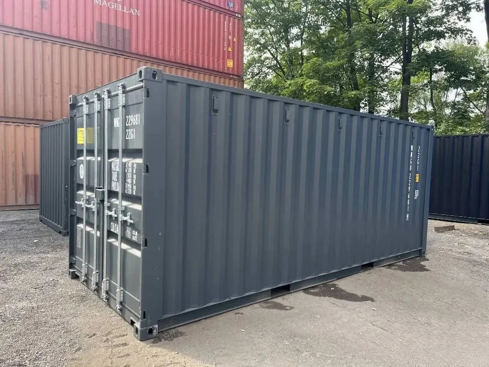 Container Marittimo 20 Piedi Premium Grigio Antracite Nuovo