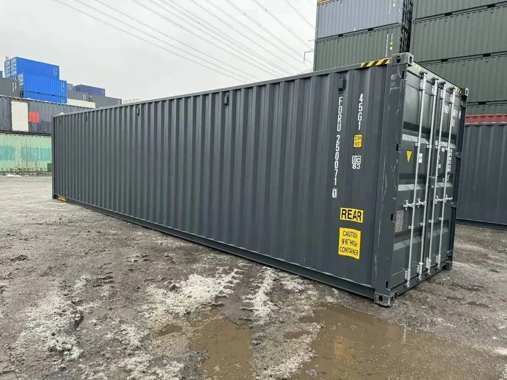 Container Marittimo 40 Piedi High Cube Double Door Nuovo Primo Viaggio
