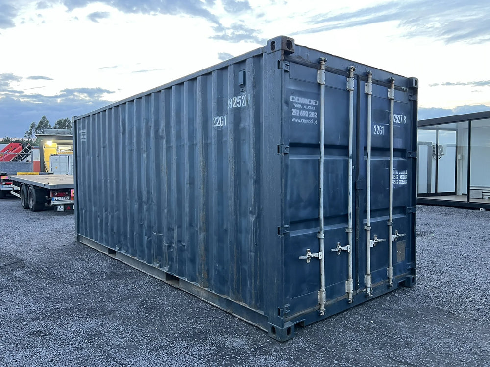 Container Marittimo Usato 20 Piedi Pronto all'Uso per Stoccaggio Sicuro