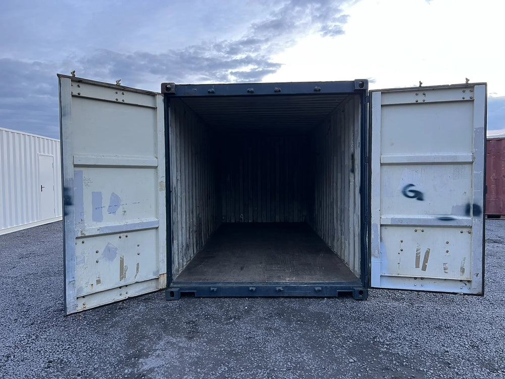 Container Marittimo Usato 20 Piedi Pronto all'Uso per Stoccaggio Sicuro