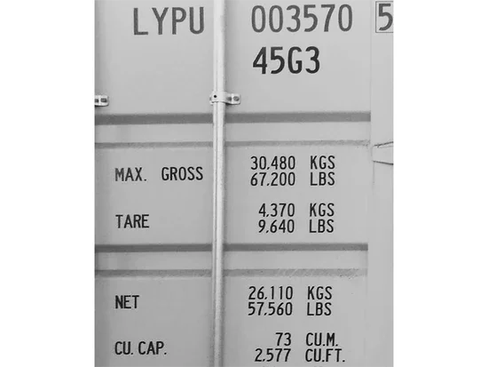 Contenitore High Cube 40 Piedi con Doppie Porte Laterali