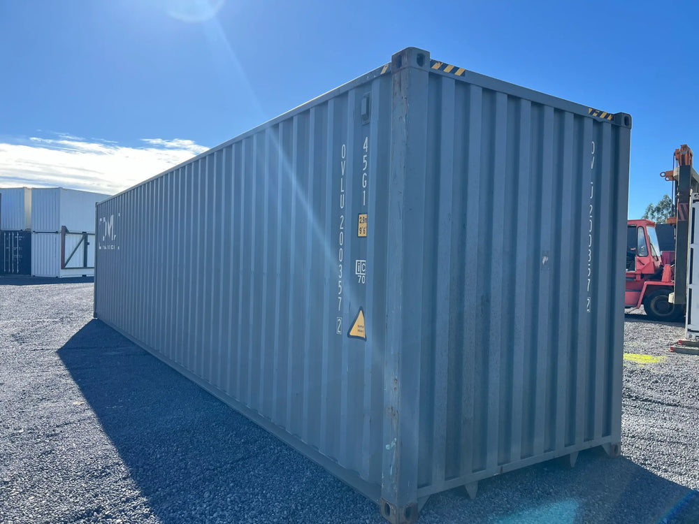 Contenitore Marittimo Usato High Cube 40 Piedi per Stoccaggio Ottimale