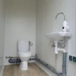 Modulo Sanitario Doppio Pre-allestito 4,85 mq con WC e Doccia