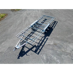Pianale Rimorchio Robusto per Tiny House Triplo Asse 7,20 x 2,44 m