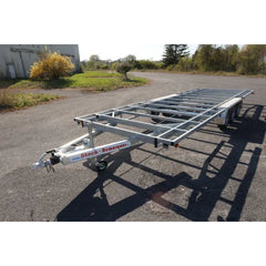 Pianale Rimorchio Robusto per Tiny House Triplo Asse 7,20 x 2,44 m