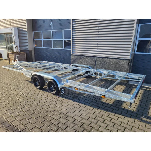 Piattaforma Rimorchio Ribassata Premium 6m x 2.44m per Tiny House