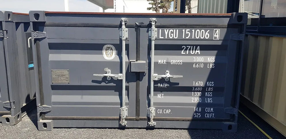 Piscina Modulare 20 Piedi in Acciaio Corten per Esterni