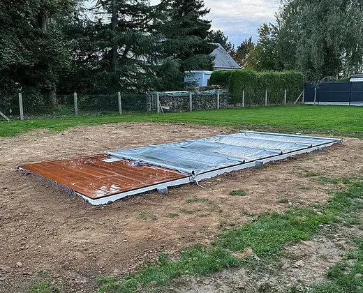 Piscina Prefabbricata in Container - Lunghezza 5m, Area Nuoto 10mq