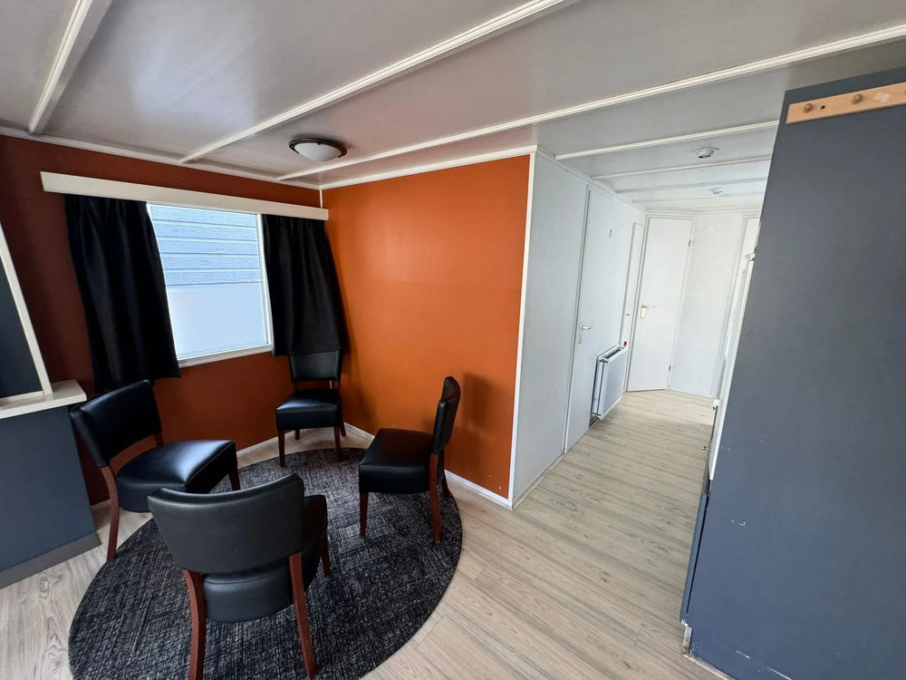 Residenza Mobile Chalet Bianco T2 – 40.7 mq con Riscaldamento Integrato