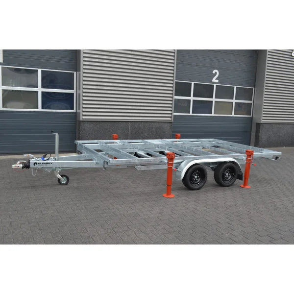 Rimorchio Modulare 3.6m con Telaio Separabile per Unità Mobili 3500kg