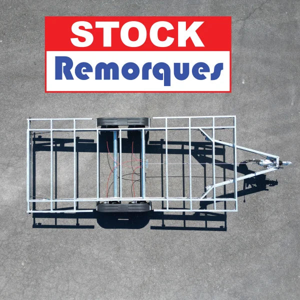 Rimorchio per Tiny House 5,40m x 2,44m - Timone Smontabile (3500 kg) - Premium