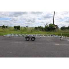 Rimorchio Robusto Triplo Asse per Tiny House 8,40m x 2,44m