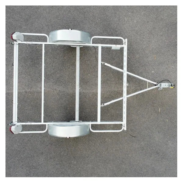 Telaio Rimorchio Modulare Zincato 750 kg – 2,00 x 1,45 m