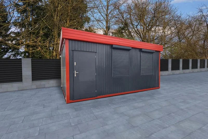 Ufficio Container Modulare Doppio 29.4mq con Servizi Integrati