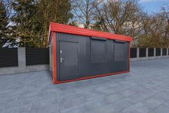 Ufficio Container Modulare Doppio 29.4mq con Servizi Integrati