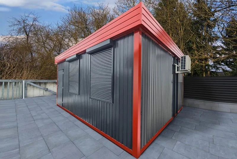 Ufficio Container Modulare Doppio 29.4mq con Servizi Integrati