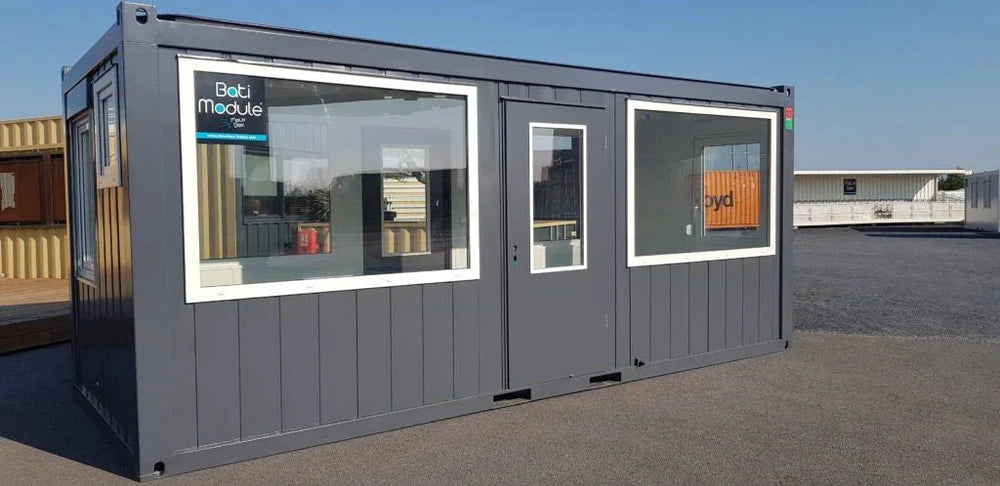 Ufficio Modulare Vetrato 14mq 20 Piedi Certificato Premium