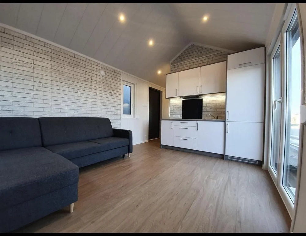 Unità Abitativa Mobile 35mq con 2 Camere Design Moderno