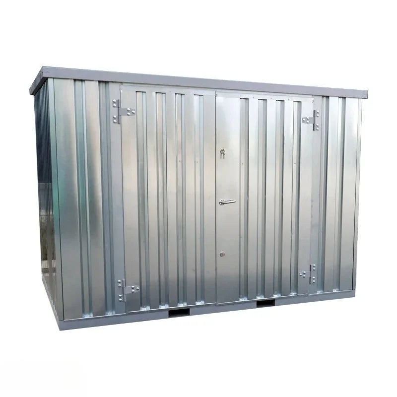 Unità di Stoccaggio Modulare 3x2m in Acciaio Zincato con Ampio Accesso Laterale