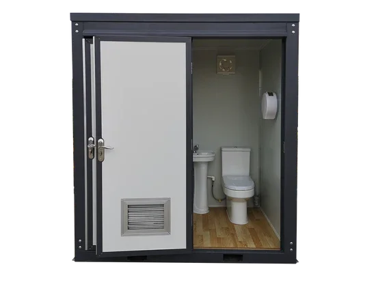 Unità Sanitaria Portatile Bastone con 2 Cabine Private – 2.12 mq