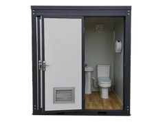 Unità Sanitaria Portatile Bastone con 2 Cabine Private – 2.12 mq